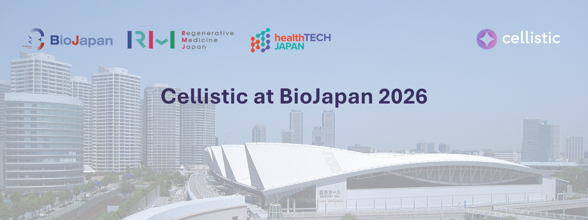 Header image_Cellistic at BioJapan 2026