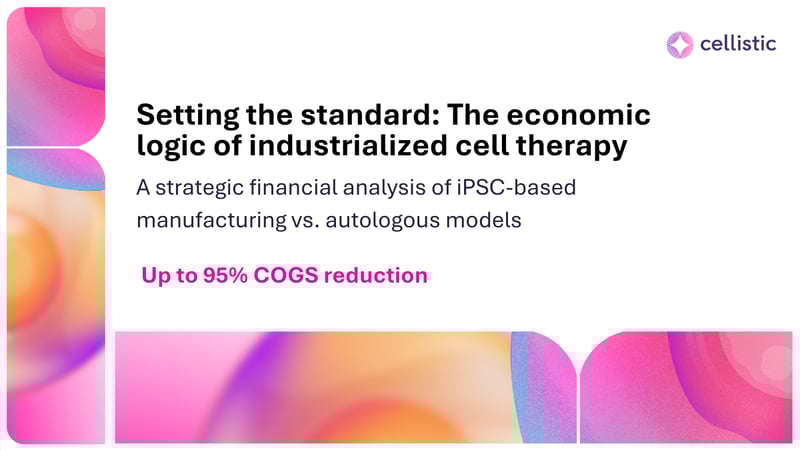 Setting the standard: The economic logic of industrialized cell therapy