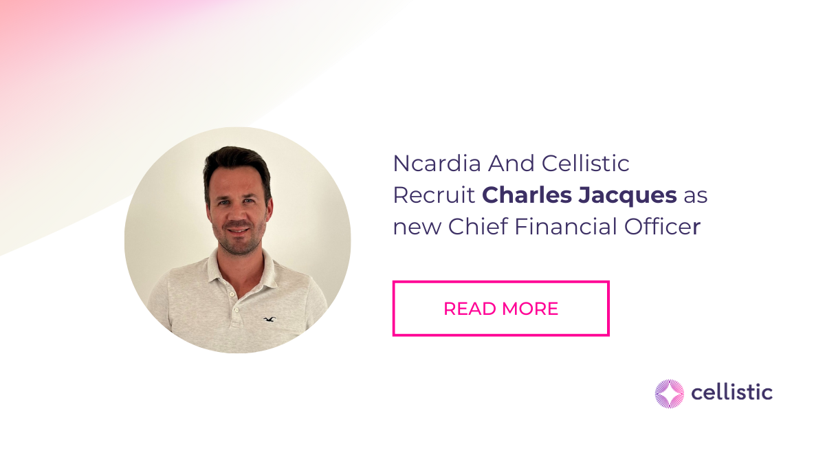 Ncardia And Cellistic Recruit Charles Jacques as new Chief Financial Officer
