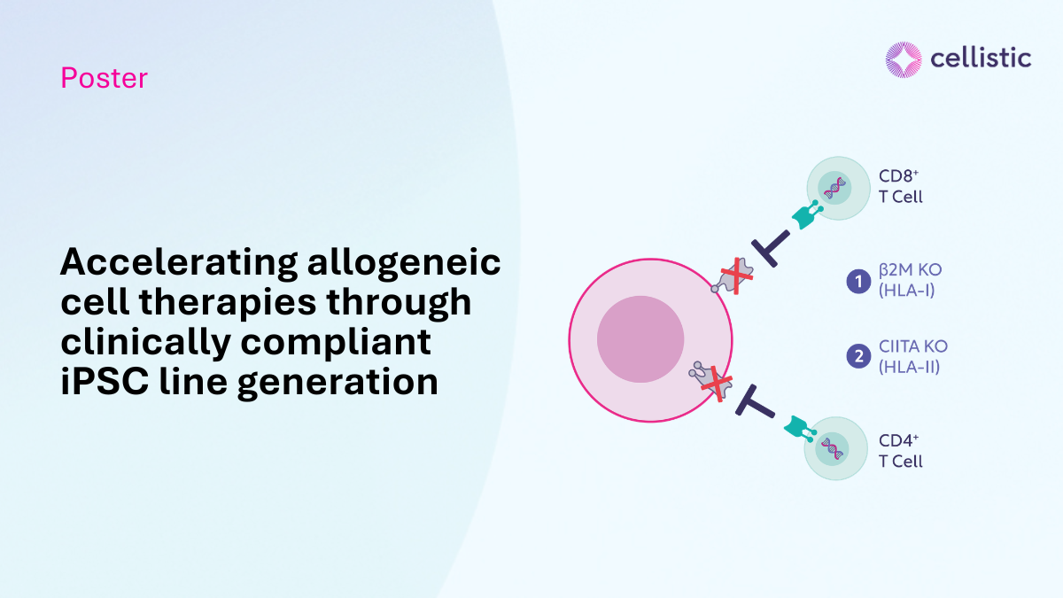 Accelerating Allogeneic Cell Therapies Through Clinically Compliant iPSC Line Generation